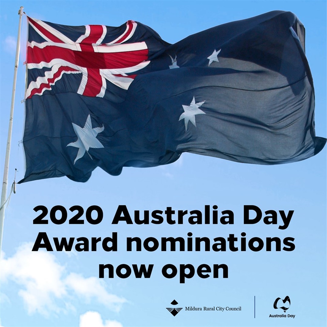 Nominate an event or someone you know for an Australia Day Award